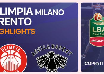 Talijanski košarkaški kup, Trento-Milan 79-63: vrhunac finala