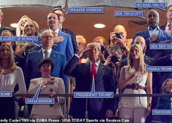 Tko su svi ljudi koji sjede u kutiji predsjednika Trumpa u Super Bowlu 2025?