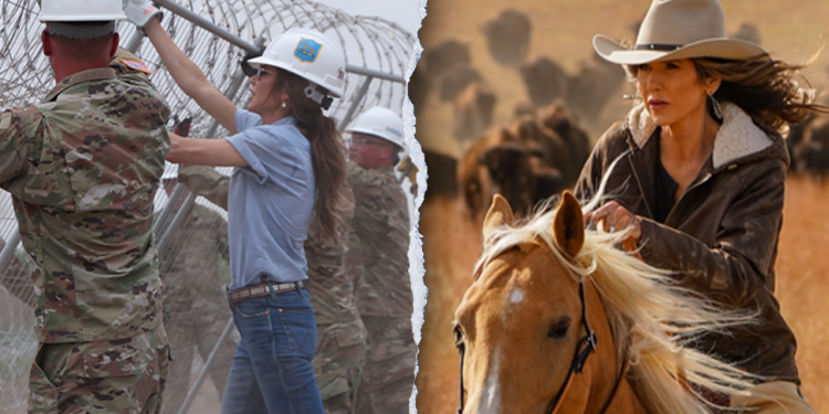 ‘To je ona ona’: NOEM saveznici Rally je ‘Definicija žilavosti Južne Dakote’ usred kritika garderobe