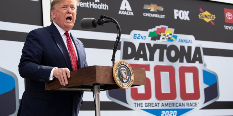 Trump planira drugi put prisustvovati NASCAR -ovoj Daytoni 500
