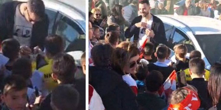 [VIDEO] EUFORIJA SE NASTAVLJA U dolini Neretve spekatkularno dočekani srebrni Srna i Jelinić