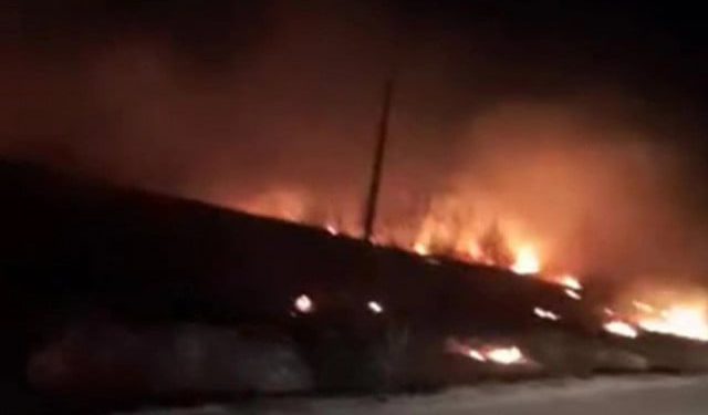 VIDEO Veliki požar u Nevesinju, vatra prijetila dalekovodu