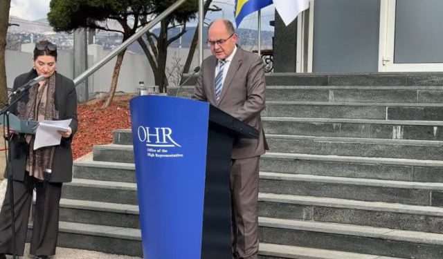 VIDEO Visoki predstavnik u BiH Christian Schmidt poručio: ‘Međunarodna zajednica je budna, BiH nije predmet pregovora’