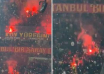 Video napon među fanovima u Galatasaray-Fenerbahçe