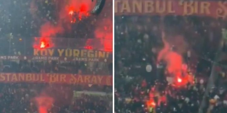 Video napon među fanovima u Galatasaray-Fenerbahçe