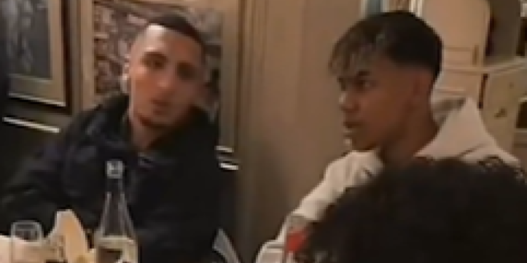 Yamal u Milanu, večera s barnom bandom: Video je viralan