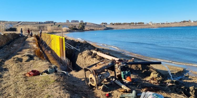 Započeli radovi na izgradnji potpornog zida i šetnice u Povljani
