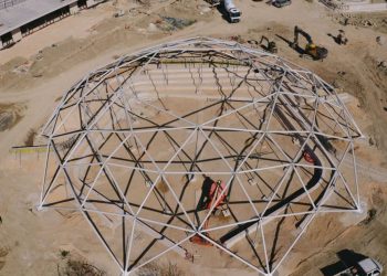 Završena kupola amfiteatra na Žnjanu