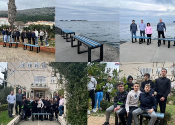 Grad − Udruga Maritimo Recycling dizajnirala reciklirane klupe za dvorišta osnovnih škola (FOTO/VIDEO)
