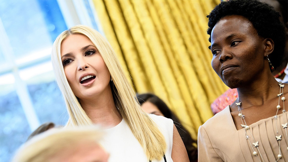 Ivanka Trump i Lilian Achom