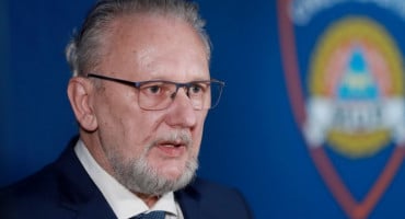 Davor Božinović, stožer, Hrvatska, misa