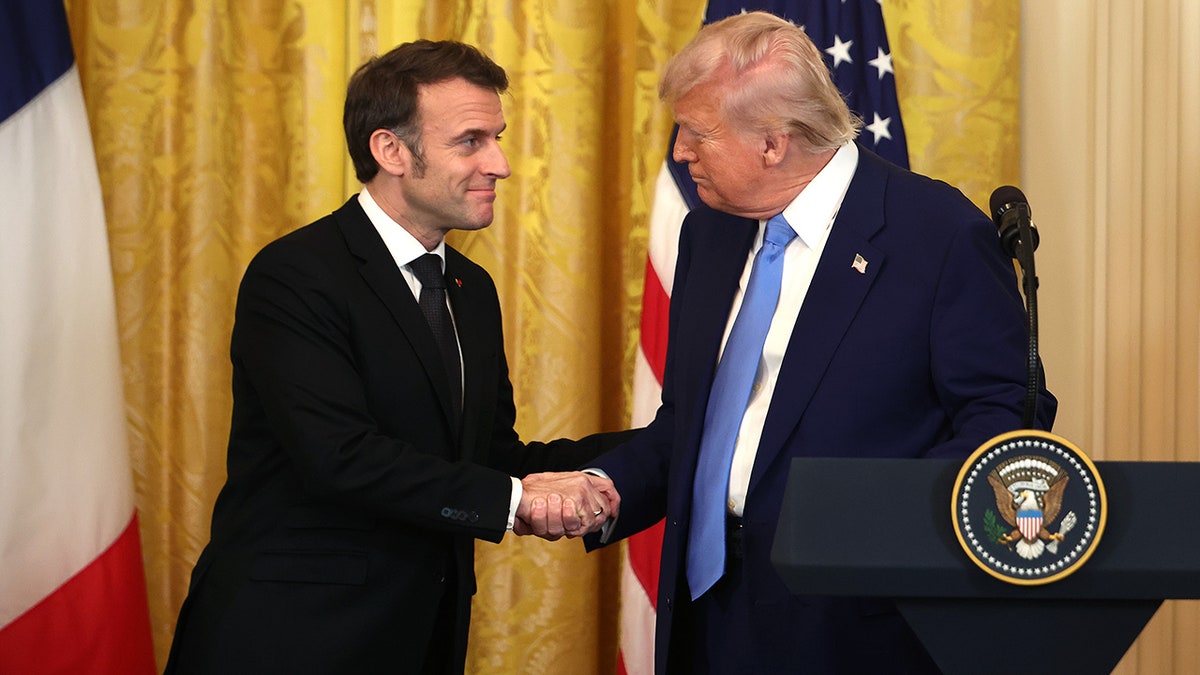 Trump i Macron