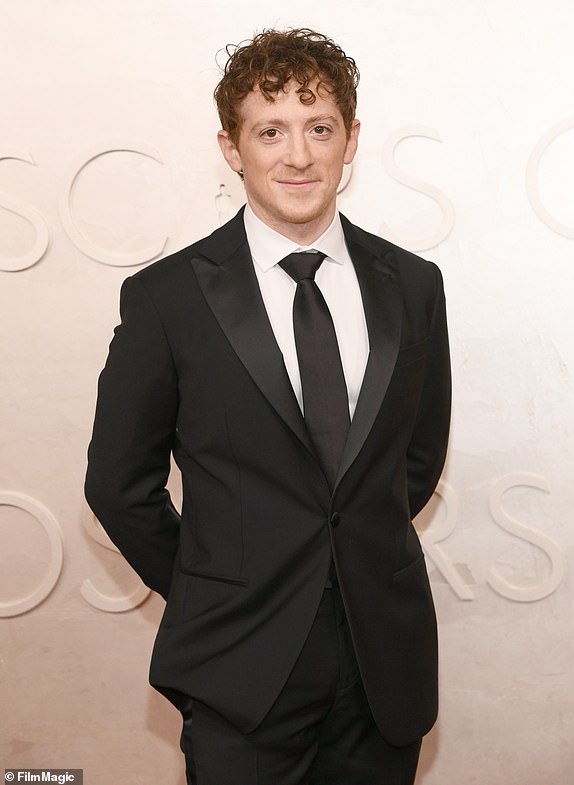 Hollywood, Kalifornija - 02. ožujka: Ethan Slater sudjeluje na 97. godišnjem Oscaru u kazalištu Dolby 02. ožujka 2025. u Hollywoodu u Kaliforniji. (Foto Chelsea Guglielmino/Filmmagic)