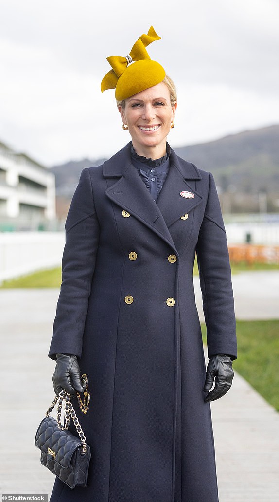 Mandatory Credit: Photo by Shutterstock (15189441m) Zara Tindall Cheltenham Festival, Champion Day, Day 1, Cheltenham Racecourse, UK - 11 Mar 2025