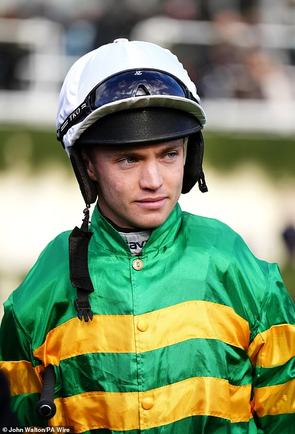 File photo dated 22/11/2024 of Michael O'Sullivan at Ascot Racecourse. The funeral for the jockey will take place at St. John The Baptist Church in Glantane, Co Cork on Wednesday. The 24-year-old died as a result of the injuries he suffered in a fall at Thurles on February 6. Picture date: Wednesday February 19, 2025. PA Photo. See PA story FUNERAL O'Sullivan. Photo credit should read: John Walton/PA Wire