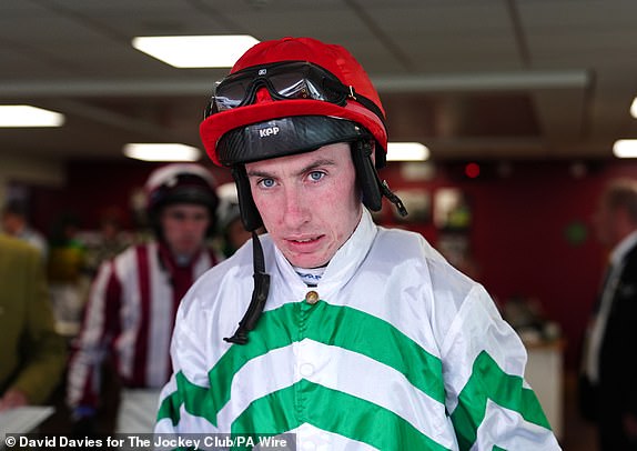 Jack Kennedy ahead of the Turners Novices' Hurdle on day two of the 2025 Cheltenham Festival at Cheltenham Racecourse. Picture date: Wednesday March 12, 2025. PA Photo. See PA story RACING Cheltenham. Photo credit should read: David Davies for The Jockey Club/PA Wire.RESTRICTIONS: Editorial Use only, commercial use is subject to prior permission from The Jockey Club/Cheltenham Racecourse.