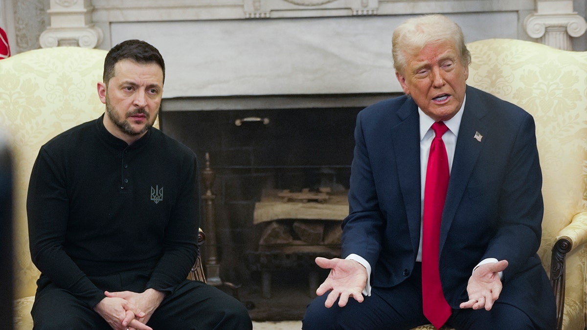 Zelenskyy i Trump u Ovalnom uredu
