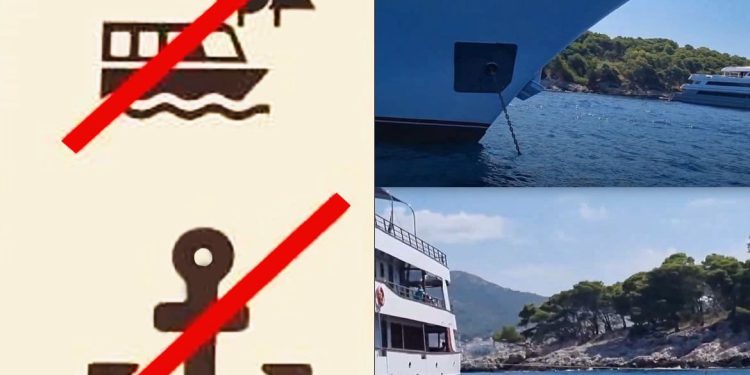 Zabranjeno vezivanje za vegetaciju i plovidba 150 i 300 m od kupališta, kapetanija može zabraniti sidrenje!