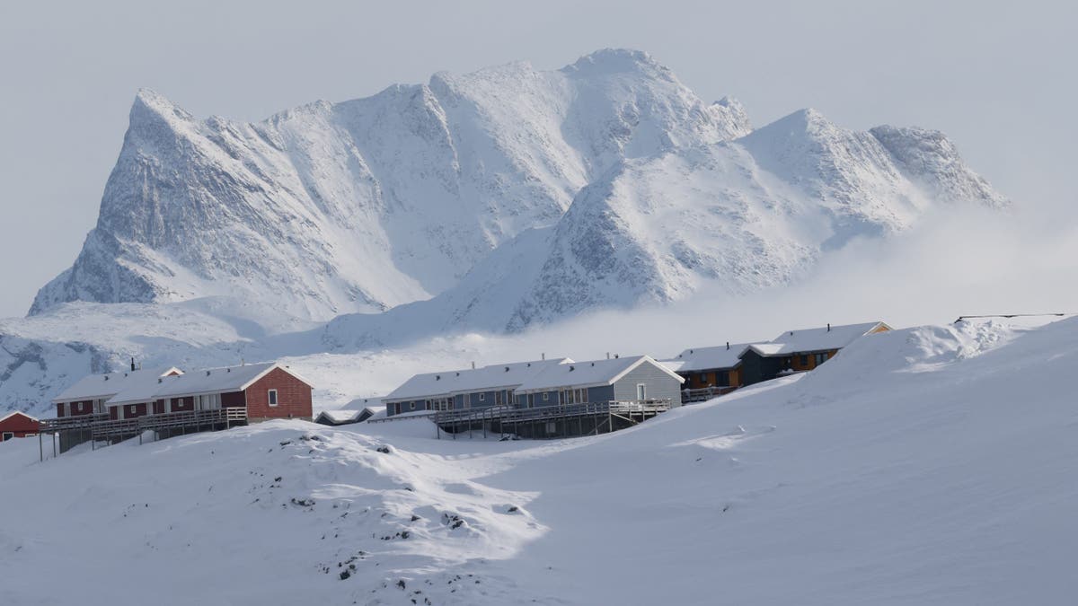 Kuće u Nuuku, Grenland, 27. ožujka 2025. Reuters/Leonhard Foeger/File fotografija