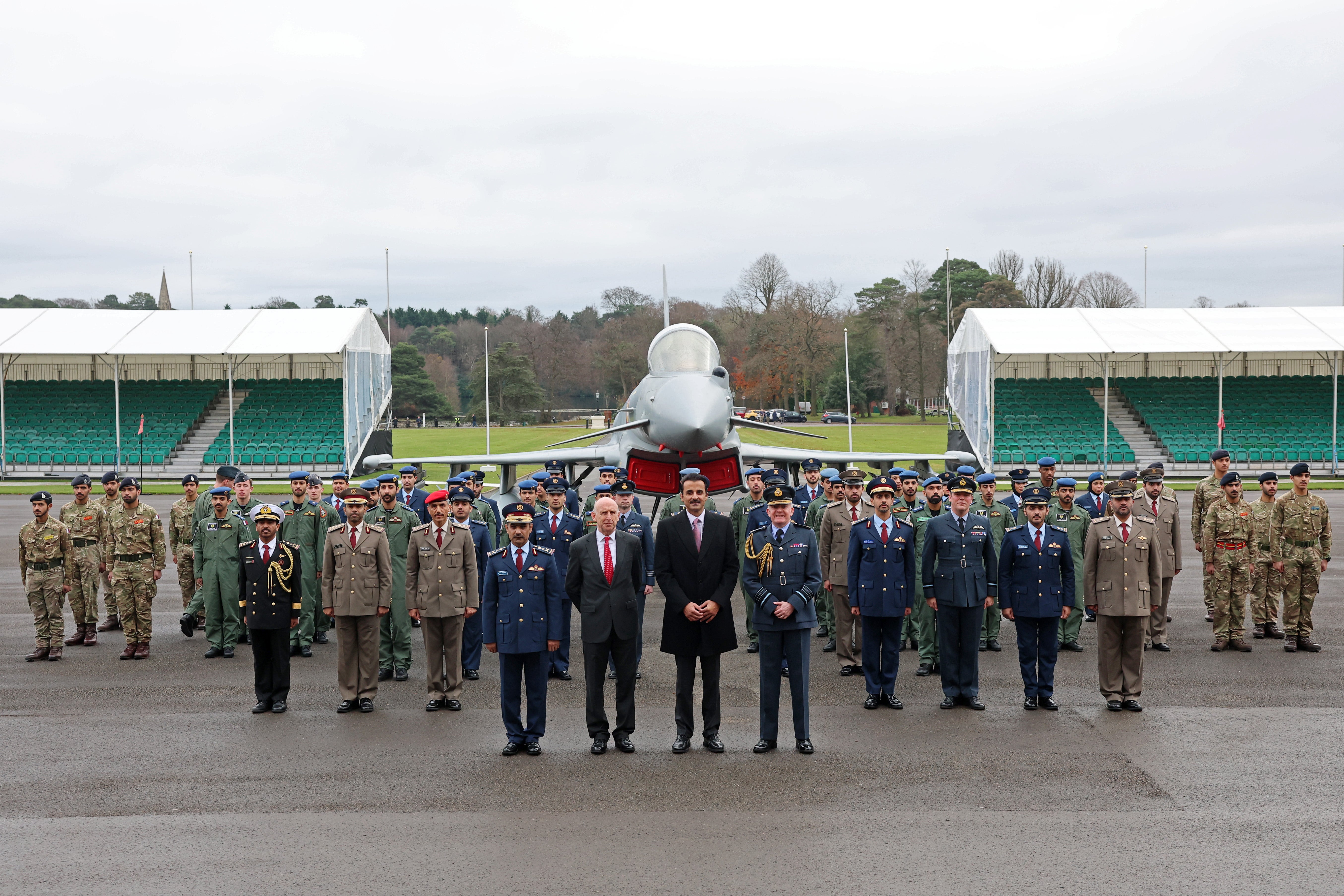 Velika Britanija uvelike se oslanja na svoju flotu Eurofighter Typhoons, izgradnje Britanije, Njemačke, Italije i Španjolske.