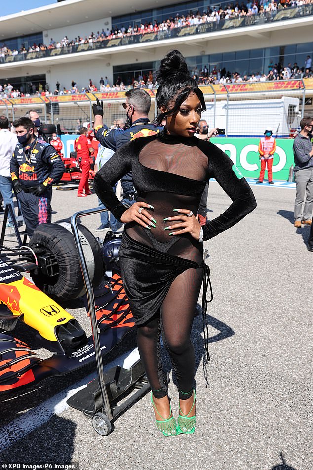 Megan Thee Stallion bio je jedan od slavnih VIP -a na američkoj Grand Prixu u Austinu još 2021. godine