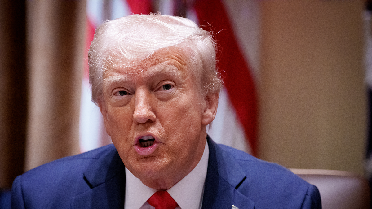 Američki predsjednik Donald Trump koji govori na sastanku