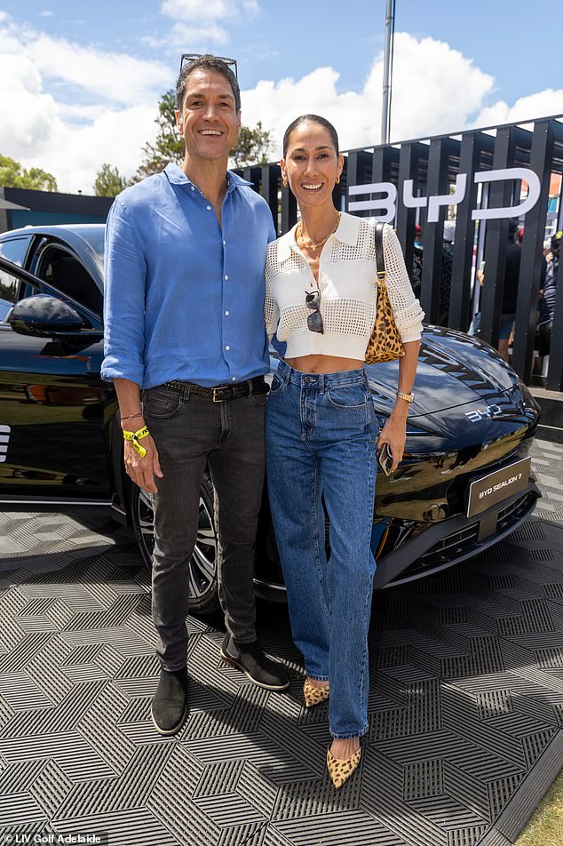 Izlazak dolazi nakon što je Lindy nedavno potvrdila svoju novu romansu s medicinskim tehnološkim biznismenom Paulom Mullert (lijevo)