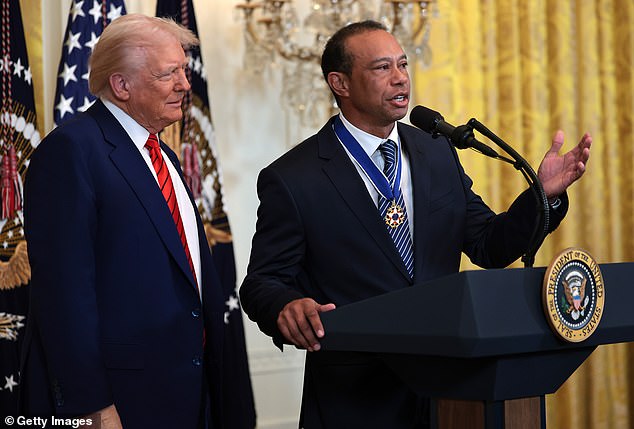 Trump je napravio presudnu intervenciju u golf svađu između PGA Tour i Liv, a Tiger Woods je nedavno pohvalio predsjednikov utjecaj