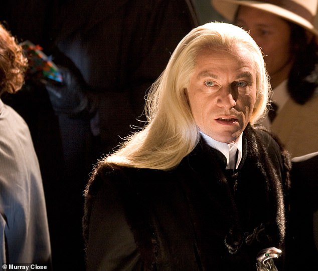 Glumac je glumio kao Lucius Malfoy u adaptacijama Blockbustera čarobne serije JK Rowlinga (na slici u Harry Potter i The Goblet of Fire, 2005)