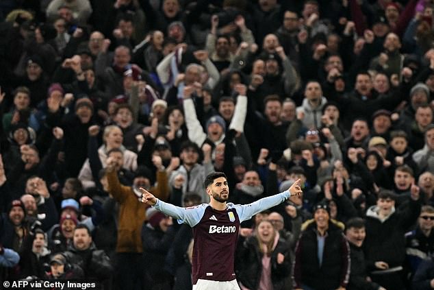 Marco Asensio, na posudbi iz PSG -a, postigao je treći i četvrti gol karijere u Aston Villa