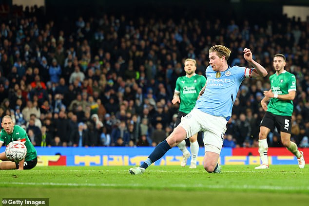 No, narukvica od Nico O'Reillyja poništila je deficit, prije nego što je Kevin de Bruyne dodao trećinu