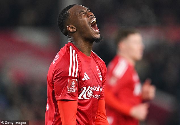 Callum Hudson-Odoi propustio je niz šansi da postigne pobjednički gol za šumu