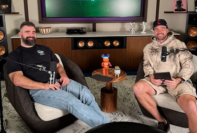 Braća Travis i Jason Kelce zajedno su snimili svoju najnoviju epizodu New Heights