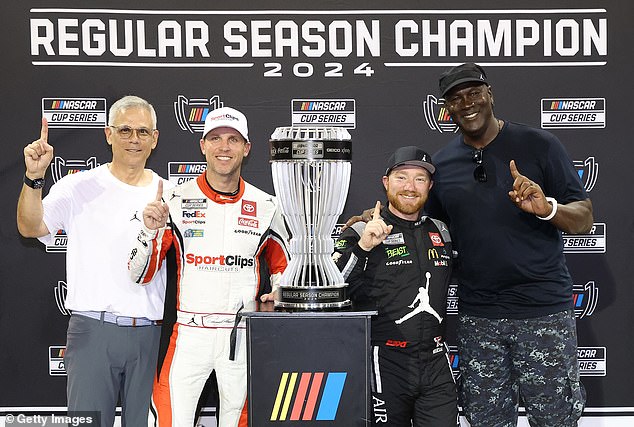 Jordanove trkačke i moto sportove u prvom redu podnijeli su tužbu protiv NASCAR -a u listopadu