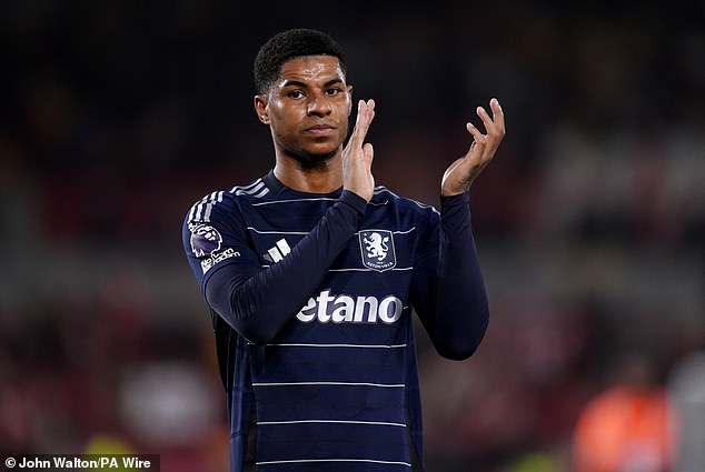 Marcus Rashford ušao je tijekom drugog poluvremena kako bi stavio još jedan živahni cameo u majicu vile