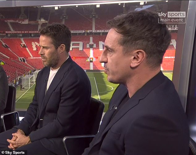 Gary Neville (desno) i Jamie Redknapp (lijevo) bili su dio Sky Sports tima u nedjelju