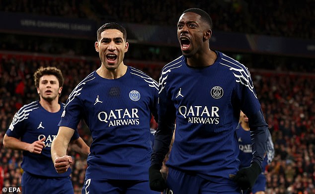 Ousmane Dembele postigao je jedini cilj noći kako bi poveo penal