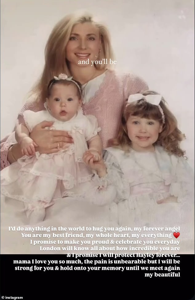 Taylor je zaključila priznavanjem da je 