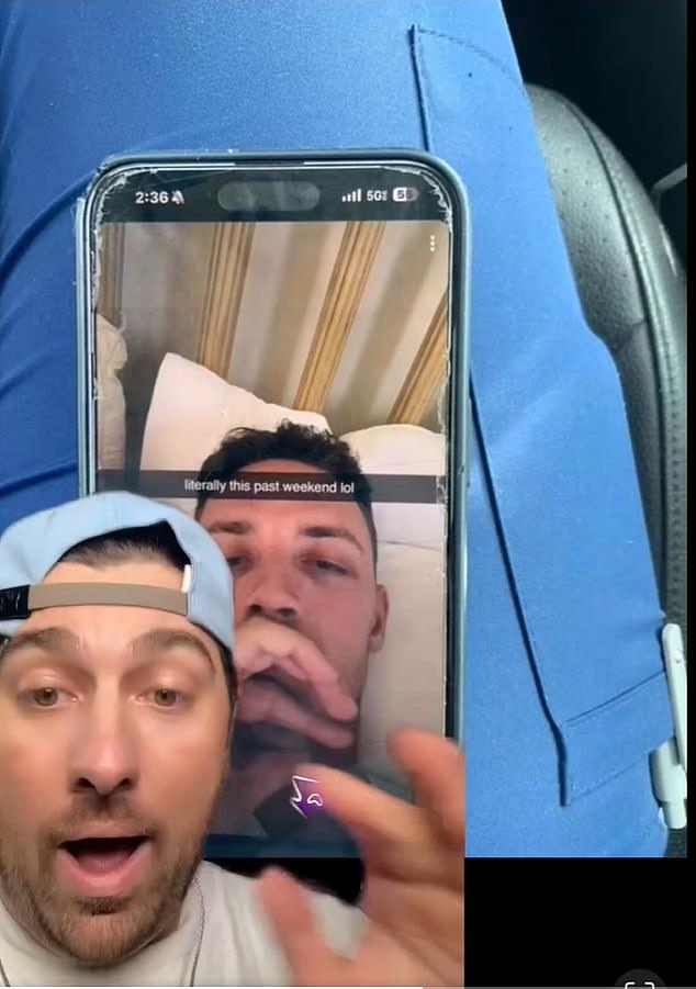 X BETR BET MEDIJA tvrdio je da je Beck razgovarao s drugom ženom na Snapchatu