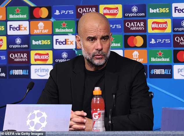 Guardiola je prethodno priznao da je 
