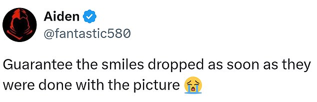 Nakon što su se pojavile slike s premijere, neki su obožavatelji odveli na društvene medije kako bi odjekivali osjećaje napetosti između dviju zvijezda