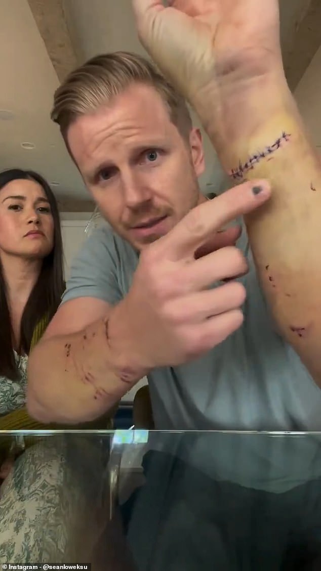 Lowe je rekao da misli da je alarm dima isključio svog psa. 