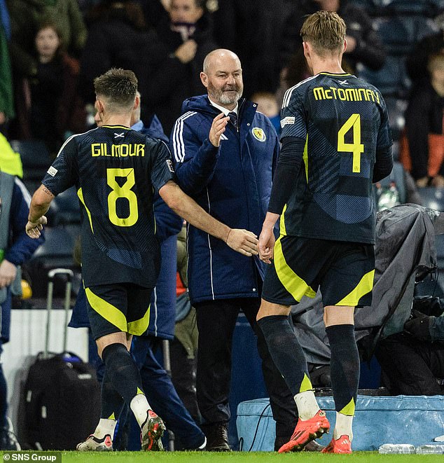 Steve Clarke uvelike će se oslanjati na Gilmour i McTominay u doigravanju protiv Grčke