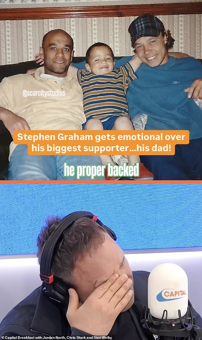 Stephena je odgajala njegova majka i očuh Mike - kojeg naziva Pops - ali je održao blisku vezu sa svojim biološkim ocem, također zvanim Stephen