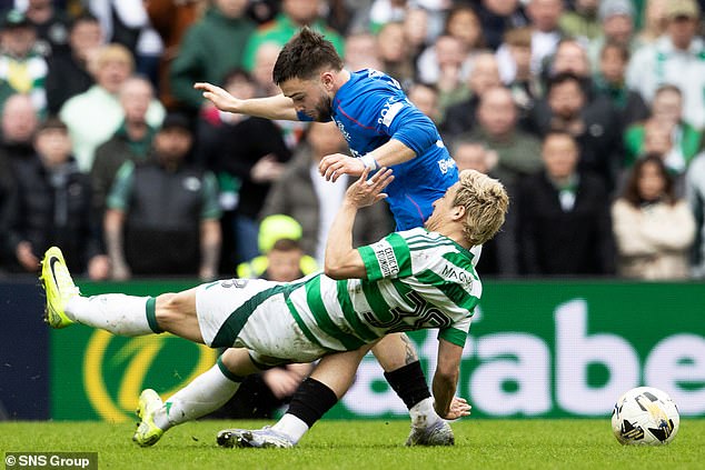 Raskin je bio konstantan trn u Celticsovoj strani dok su Rangers pokupili nezaboravnu pobjedu od 3-2