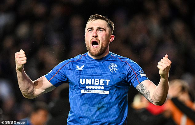 Branitelj John Souttar slavi pobjedu u kaznu nad Fenerbahceom na Ibroxu