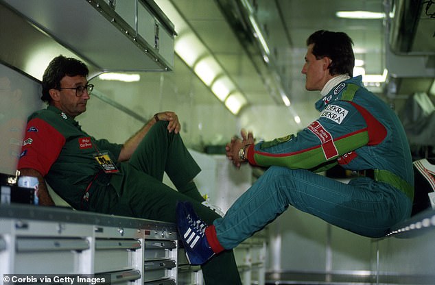 Jordan je dao sedmostruki svjetski prvak Michaelu Schumacheru (desno) svoj proboj na Belgian Grand Prixu 1991
