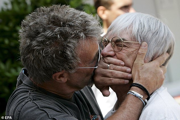 Ecclestone je rekao da je par dijelio neobičnu vezu i njih dvoje su se držali blizu nakon svojih dana u sportu