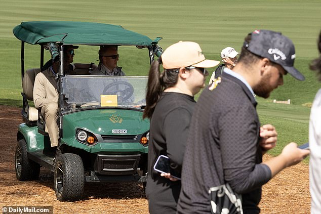 Agenti tajne službe pratili su predsjednikovu unuku cijeli dan u golf kolicama