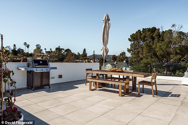 Pogled na palubu na krovu - koji ima puno prostora